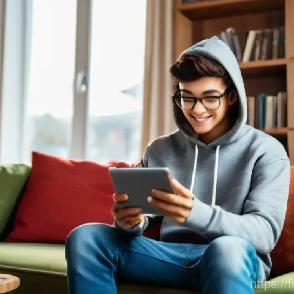 로얄매치 특정 아이템 복제 - **"A vibrant and engaging scene of a young person, around 16 years old, intensely focused on playing...