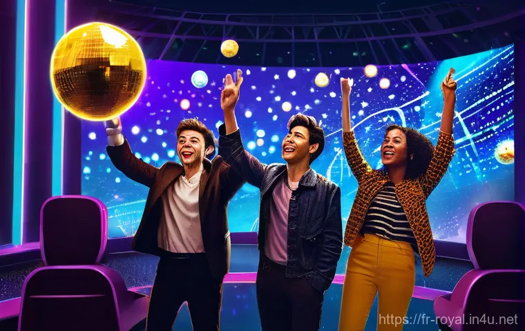 로얄매치 연속 플레이 보너스 - **Prompt 1: Daily Royal Match Rewards**
    "A cheerful young adult, gender-neutral, wearing casual ...