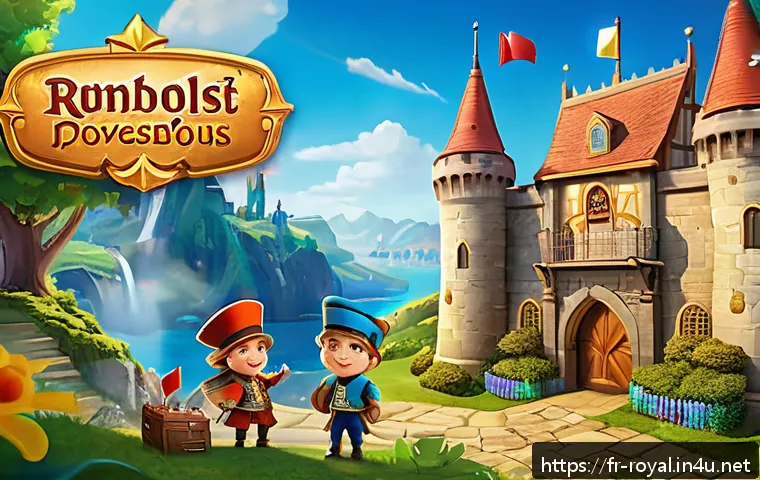로얄매치 자주 묻는 질문 - A vibrant and colorful mobile game scene showcasing a puzzle board from Royal Match, filled with spe...